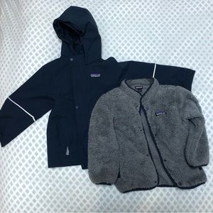 Patagonia All Seasons 3-in-1 Jacket Winter Coat with Fleece / Raincoat Option